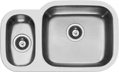 Zlewozmywaki - Teka DIONE 65x40 1 1/2B R stal gładka 109400830 - miniaturka - grafika 1