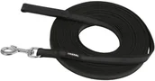 Smycze dla psów - Kerbl Smycz dla psa, 10 m, gumowa, czarna, 81045 - miniaturka - grafika 1