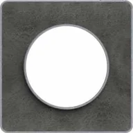 Klawisze i ramki - Schneider Ramka pojedyncza Odace Touch S53P802V ardoise stone - miniaturka - grafika 1