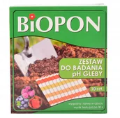 Nawozy ogrodnicze - Biopon zestaw do badania pH gleby 10szt - miniaturka - grafika 1