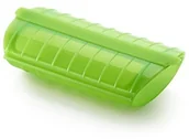 Pozostałe akcesoria kuchenne - Lékué 3400600V09U004 parownik, 12,4 x 24 x 5 cm, na 1 2 osoby, kolor zielony 3400600V09U004 - miniaturka - grafika 1