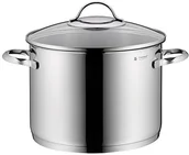 Garnki - WMF 723249990 garnek o średnicy 24 cm około 8,8 L szklany pokrywa ze stali szlachetnej Cromargan można myć w zmywarce, warzyw, wielokolorowy - miniaturka - grafika 1
