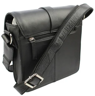 BETLEWSKI (PL) Skórzana Torba Męska BETLEWSKI Skóra Naturalna Pionowa TGB-YM -101 - Torby męskie - miniaturka - grafika 3