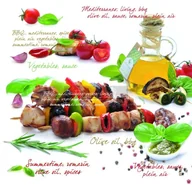 Folia, papier śniadaniowy, serwetki - Nuova R2S Easy life SERWETKI PAPIEROWE - Barbeque - BBQ - Easy Life - miniaturka - grafika 1