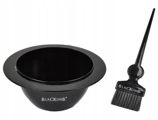 Zestaw Do Farbowania Włosów Miska +Pędzelek Czarny - Pozostałe akcesoria fryzjerskie - miniaturka - grafika 2