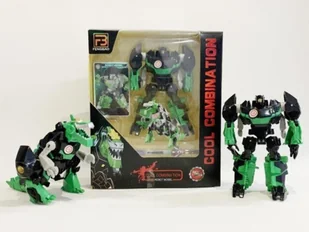 ASKATO Robot transformujący - dinozaur - Roboty dla dzieci - miniaturka - grafika 2