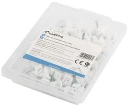 LANBERG Uchwyt na kable 7 mm LANBERG ORG01-CC70-102, 100 szt. - Kable komputerowe i do monitorów - miniaturka - grafika 2