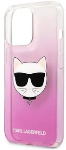 Karl Lagerfeld KLHCP13XCTRP iPhone 13 Pro Max 6,7" hardcase różowy/pink Choupette Head KF000770 - Etui i futerały do telefonów - miniaturka - grafika 8