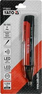 Yato INDUKCYJNY PRÓBNIK NAPIĘCIA YT-28312 YT-28312 - Inne urządzenia pomiarowe - miniaturka - grafika 4