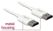 Kable - DeLock DeLOCK Kabel High Speed   HDMI z Ethernet  HDMI-A Male > HDMI-A Male 3d 4 K 4,5 m Aktywny Slim High Quality 85139 - miniaturka - grafika 1