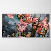 Obrazy i zdjęcia - PL Coloray Obraz Szklany Nowoczesny kwiaty 120x60cm - miniaturka - grafika 1