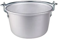 Pozostałe akcesoria kuchenne - Pentole Agnelli kocioł z uchwytem, aluminiowy, aluminiowy, 22 cm FAMA4422 - miniaturka - grafika 1