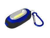 Latarki - Latarka brelok 1W Cob magnesem niebieska 2xCR2032. - miniaturka - grafika 1