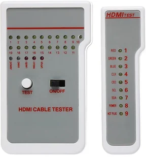 Logilink Tester kabli HDMI z jednostką zdalną (WZ0017) - Narzędzia sieciowe - miniaturka - grafika 6