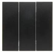 Gniazdka elektryczne - Berker K1 antracyt klawisz potrójny B_14657006 - miniaturka - grafika 1