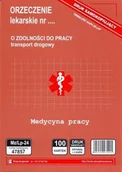 Druki akcydensowe - Firma krajewski Orzeczenie lekarskie o zdolności do pracy - TRANSPORT DROGOWY [Mz/Lp-24] - wzór 2018 Mz/Lp-24 - miniaturka - grafika 1