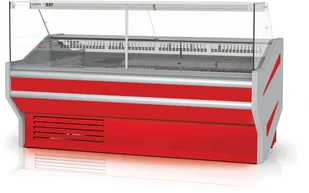 Rapa Lada chłodnicza z szybą prostą, pionową, blatem ze stali nierdzewnej (płótno), 1530x1070x1220 mm | L-F 153/107 L-F/153/107 - Szafy i witryny chłodnicze - miniaturka - grafika 9