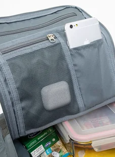 Doughnut Plecak miejski Doughnut Macaroon Jungle - light grey / navy D010JG-0769-F - Plecaki - miniaturka - grafika 5