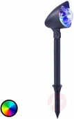 Lampy ogrodowe - Leuchten Direkt Lampa ze szpikulcem Disco, LED RGB - miniaturka - grafika 1