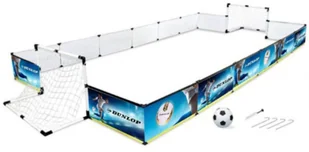 Dunlop Boisko do gry w piłke nożną z bandami + piłka pompka E-18481 - Piłka nożna - miniaturka - grafika 2