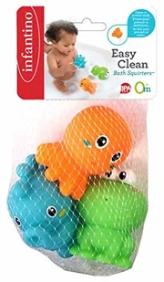 B-Kids Psikawki kąpielowe zwierzątka Infantino - Zabawki do kąpieli - miniaturka - grafika 3