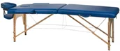Meble kosmetyczne - Beauty System Stół do masażu i rehabilitacji BS-523 Niebieski BSBS-523/BLUE - miniaturka - grafika 1