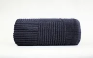 Ręczniki - Greno ENIGMA FROTEX RĘCZNIK 50x100 CZARNY 450 095846 - miniaturka - grafika 1