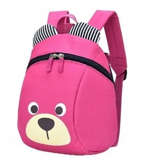 Plecak dziecięcy plecaczek przedszkolaka miś różow - Plecaki szkolne i tornistry - miniaturka - grafika 3