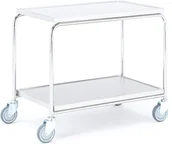 Inne urządzenia handlowo-usługowe - AJ Wózek stalowy 520x800x900mm 22459 - miniaturka - grafika 1