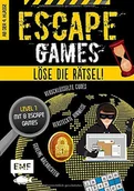 Pozostałe książki - Edition Michael Fischer Escape Games - Löse die Rätsel! - Level 1 mit 8 Escape Games ab 9 Jahren: Mit verschlüsselten Codes, versteckten Hinweisen und geheimen Nachrichten - miniaturka - grafika 1