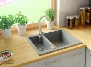 Primagran Ryga szary - Zlewozmywaki - miniaturka - grafika 3