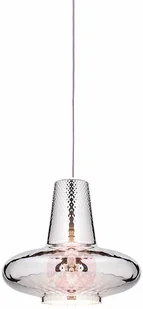 AILati Lampa wisząca Giulietta 130 cm, srebrny metalik - Lampy sufitowe - miniaturka - grafika 2