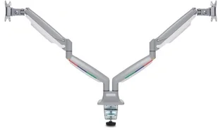 Kensington Uchwyt na monitor SmartFit One-Touch podwójny Kensington K55471EU - Uchwyty do monitorów - miniaturka - grafika 3