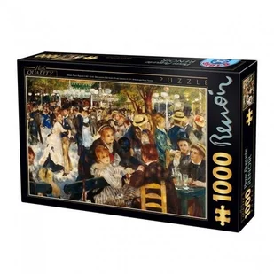 D-Toys Puzzle 1000 Renoir, Tańce w Moulin de la Galette - Puzzle - miniaturka - grafika 2