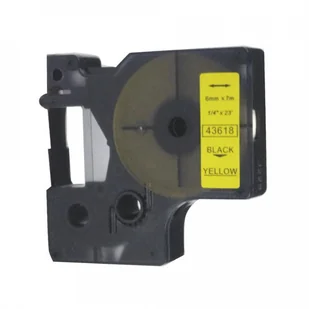 Dymo ETYKIETA D1 6mmx7m CZARNY/ŻÓŁTY S0720790 - Etykiety do drukarek - miniaturka - grafika 9