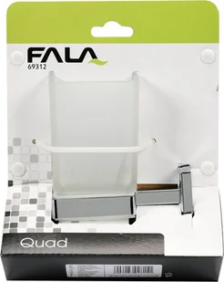 Fala KUBEK KOSMETYCZNY QUAD CHROM Fala 69312 ZYSKAJ RABAT 30 ZŁ 69312 - Kubki na szczoteczki do zębów - miniaturka - grafika 2