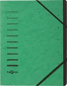 Teczki i skoroszyty - Pagna Teczka 7 Fächer 1-7 grün 40058-03 - miniaturka - grafika 1