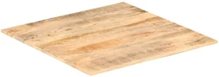vidaXL Blat stołu, lite drewno mango, 15-16 mm, 60x60 cm vidaXL - Blaty meblowe i parapety okienne - miniaturka - grafika 10