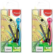 Artykuły biurowe - Maped CYRKIEL ESSENTIALS PLASTIKOWY ZESTAW 8SZT - miniaturka - grafika 1