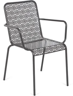 HOME &amp; GARDEN HOME & GARDEN Meble ogrodowe metalowe Maja Square Grey 2+1 439011 - Meble ogrodowe - miniaturka - grafika 4