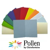 Papier do drukarek - Clairefontaine 2339 °C PPP podwójne kartki C6, 25 szt., niebieski 2339C - miniaturka - grafika 1