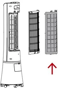 Trotec PAE 29 filtr parowania - Akcesoria do wentylacji i klimatyzacji - miniaturka - grafika 2