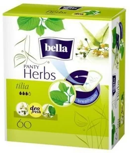 Bella BELLA Herbs Tilia wkładki higieniczne 60 szt + BELLA chusteczki do demakijażu 30 szt - Wkładki higieniczne - miniaturka - grafika 2