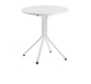 AJ Produkty Stół VARIOUS, 700x740 mm, biały, biały - Stoły i stoliki do biura AJ Produkty Stół VARIOUS, 700x740 mm, biały, biały - Stoły i stoliki do biura - miniaturka - grafika 1