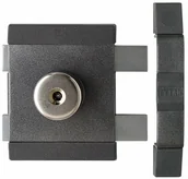 Zamki i wkładki - Gerda Zamek nawierzchniowy ZK klasa C grafitowy - miniaturka - grafika 1
