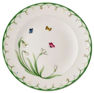 Villeroy & Boch 14-8663-2640 Colourful Spring talerz wiosenny, porcelana premium, biały - Wielkanoc - miniaturka - grafika 2