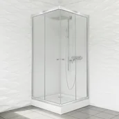 Kabiny prysznicowe - Sea Horse Duso 90x90 DS402QT - miniaturka - grafika 1