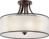 Lampy sufitowe - Kichler Lacey lampa sufitowa brązowa KL-LACEY-SFM-MB - KL-LACEY-SFM-MB - miniaturka - grafika 1