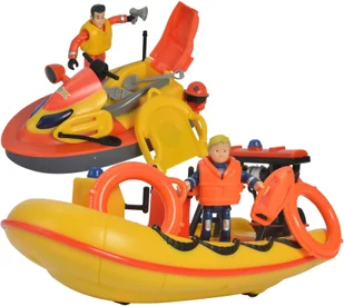 Simba Strażak Sam, łódź ratownicza Neptun, zestaw, 925-1047 - Figurki dla dzieci - miniaturka - grafika 17