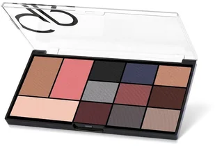 Golden rose Golden Rose City&Style Paleta do Makijażu 02 Smokey P-GBI-02 - Palety i zestawy do makijażu - miniaturka - grafika 2